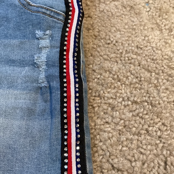 Red white and blue shorts - Picture 2 of 2